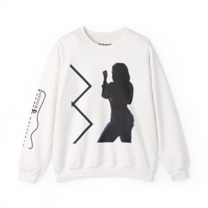 M-Silhouette Crewneck Sweatshirt | Side Script Sleeve